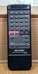 Remote G0687GE For Sharp VC-2230U Video Cassette Recorder Used. Price: $9.00.