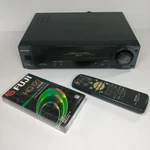 Sharp VC-H975U 4-HEAD Hi-fi Stereo Vcr Vhs Player With Remote And Tape Tested Used. Price: $99.95.