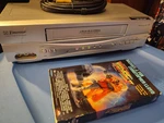 Emerson EWV603 4 Head Hi-fi Stereo Vhs Vcr Video Cassette Player No Remote Works Used. Price: $34.99.