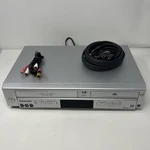 Panasonic PV-D4752 4-HEAD Hifi Stereo Vhs/dvd Player Combo W Remote Tested Excellent. Price: $99.99.
