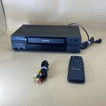 Phillips Head Hi-fi Vcr Model VRB411AT24 Tested/ Working/ Read Des Used. Price: $69.99.