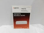 Vintage Samsung Owners Manual For VR3710 Vcr Oem. Price: $19.99.