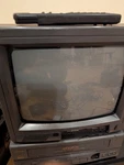 Audiovox AVT-975 9" Color Tv & AVP-6750M Vhs Combo Vintage Television Used. Price: $149.99.