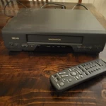 Vintage Magnavox Vhs Vcr Player Hq Model VR9310AT02 W/ Remote & Cable - Tested Used. Price: $59.99.