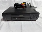 Sony SLV-688HF Hi-fi Stereo Vhs Vcr Tested And Working With Rca Cables No Remote Used. Price: $65.99.