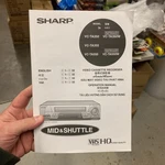 Sharp Model VC-TA350 / VC-TA355 VC-TA550 Instruction Manual Vcr Vhs Like. Price: $12.95.