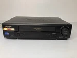 Vintage Sharp Vcr Vhs Player Recorder VC-A382U No Remote Fast Rewind Tested Used. Price: $39.99.