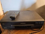 Magnavox VRU242AT01 4-HEAD Vhs Player With Remote For Parts Repair. Price: $19.99.