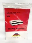 Manuals Only - Vintage Magnavox Video Cassette Recorder Model VR8405SL01 New!!. Price: $24.25.