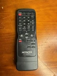 Genuine Hitachi VT-RM665A Tv Vcr Cable Remote Control Used. Price: $7.00.