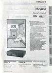 Hitachi VT-FX624A Video Cassette Recorder Owners Manual Great Shape!! Very. Price: $7.50.