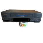 Panasonic Omnivision Vcr + Blueline PV-4561 Parts/notworking Doesnt Always Eject For. Price: $19.95.
