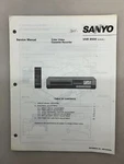 Sanyo VHR9500 Original Service Manual Free Shipping Good. Price: $12.00.