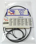 Vcr Belt Kit For Hitachi VT1200A VT1400A VT1570A VT1710A VT1800A VT2000A + More Brand. Price: $18.85.