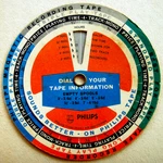 Philips Turnable Moveable Calculator Circular Tape Recorder Dial Track Time Used. Price: $65.00.