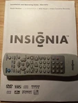 Insignia IS-DVD040924 Remote (6711R1P081G) Untested & Original Manual Ex Cond. Used. Price: $18.00.