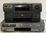 Sharp VCA545U, RCAVR525 & Govideo DVR4400 Sonic Blue Vcr/combos For Parts/repair. Price: $23.98.