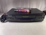 Panasonic PV-V4520 4-HEAD Hi-fi Stereo Omnivision Vhs Vcr Plus No Remote Used. Price: $80.00.