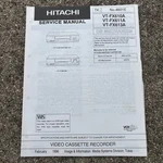 Hitachi Vcr Service Manual No. 4601E VT-FX610A, VT-FX611A, VT-FX613A Very. Price: $9.97.