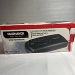 Vintage Magnavox Vhs Rewinder Black M61117 New Box Video Cassette Open. Price: $54.99.