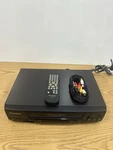 Panasonic PV-V4521 4-HEAD Hi-fi Stereo Omnivision Vhs Vcr W/ Remote Cables Works Used. Price: $69.00.
