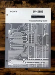 Sony EV-S800 Video Vcr Troubleshooting Guide *original* Unspecified. Price: $19.97.