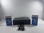 Daewoo DVK87N Video Cassette Recorder W/remote & Extras Tested Please See Used. Price: $60.00.