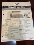 Jvc HR-VP658U HRVP658U Vcr Repair Service Manual From The Usa **original** Very. Price: $27.99.
