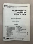 Panasonic PV-1780 Quasar VH5623UW Service Manual Sams Photofact Free Shipping Good. Price: $12.00.