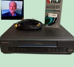 Panasonic Blue Line Vcr PV-7401 Vhs Player/video Recorder Tested Works+av Cord+ Used. Price: $69.88.