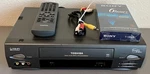 Toshiba M-665 Vcr Vhs Player Recorder 4 Head Hifi Stereo W/ Oem Remote Tested Used. Price: $73.99.