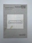 Vintage Memorex Model 88 Vhs Vcr Owners Operator Manual Good. Price: $6.99.
