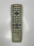 Sharp RRMCGA178WJSA Vcr Dvd Combination Remote Control, Gray - Oem Used. Price: $15.22.