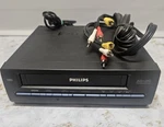 Philips VP115CAT21 Vcr Vhs Player Tested Working Used. Price: $150.00.