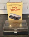 Vintage Realistic Brand Vhs Tape Rewinder 44-1140 Box Powers On Not Tested Used. Price: $29.99.