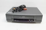 Sanyo VWM-260 Vcr W/cables Tested No Remote Used. Price: $34.99.