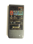 Sharp RRMCG0273GESA Vcr Remote VC7846U VC7855U R7855U B10 (yb) Used. Price: $12.52.