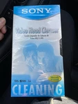 Sony S-vhs Vcr Video Head Cleaner T-6CLDL Dry Type New & Sealed. Price: $25.00.