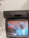 Sharp VC-H974U Vcr Hi-fi Stereo W/ Remote Av Cable Blank Tape Tested Works Used. Price: $67.97.