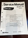 Quasar VH5975 VH-5975 Vcr Service Manual From The Usa *original** 5144 5764 Very. Price: $28.99.
