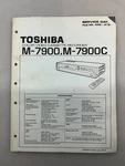 Toshiba M-7900 Original Service Manual Free Shipping Good. Price: $14.00.