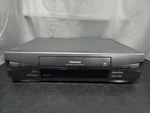 Toshiba M-455 Vcr 4-HEAD Vhs Player Tested And Working No Remote Used. Price: $37.50.