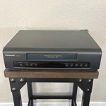 Panasonic Vcr PV-7450 Blue Line Omnivision Vhs 4-HEAD No Remote Tested Works Used. Price: $59.99.