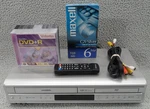 Toshiba Dvd Video Player Vcr Recorder Transfer Dubbing Remote Used. Price: $97.49.
