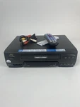 Jvc HR-VP650U Da 4 Head Hq Vhs Vcr Remote, Av Cords Tested/cleaned Used. Price: $89.87.