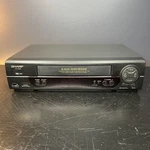 Sharp VC-A592U Vcr Plus 4 Head Hq Vhs Video Cassette Player Used. Price: $49.99.