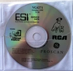 VG4271,VR694HF,PSV71,PSVR73,PSVR75 Esi Electronic Service Data Cd Ge-rca Vcr Used. Price: $10.00.