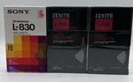 Betamax Blank Tape Zenith L-750-SONY L-830 New. Price: $49.99.