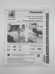 Panasonic Manual PV-DF2035/PV-DF2735 For Combination Tv/dvd/vcr Omnivision Good. Price: $5.00.