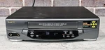 Sanyo Vcr Vhs Player Multicolored On Screen Display Model VWM-270 Black Tested Used. Price: $47.49.